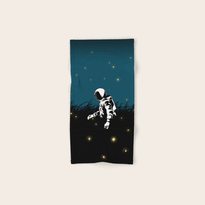 Lost in the field of stars Bath Towel Gallery Image 1