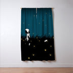 Lost in the field of stars Window Curtain Gallery Image 3