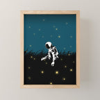 Lost in the field of stars Mini Art Print Gallery Image 1