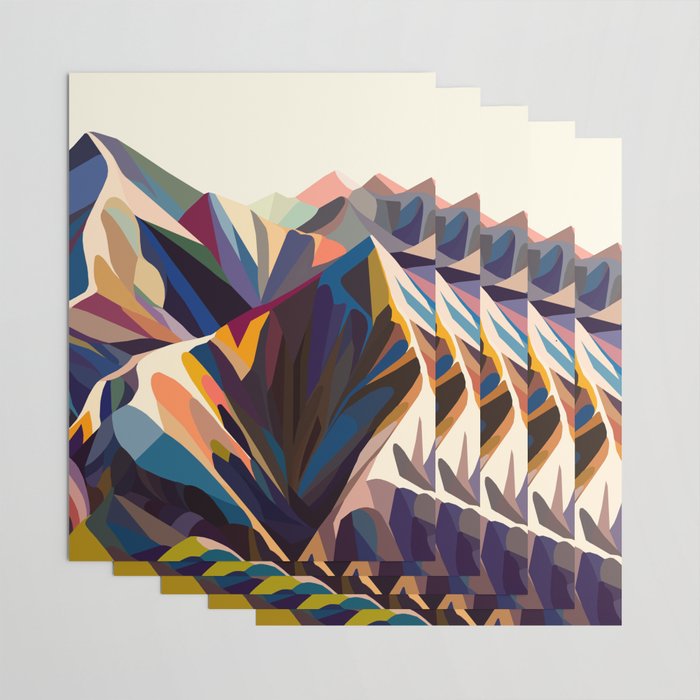 Mountains original Wrapping Paper Gallery Image 3