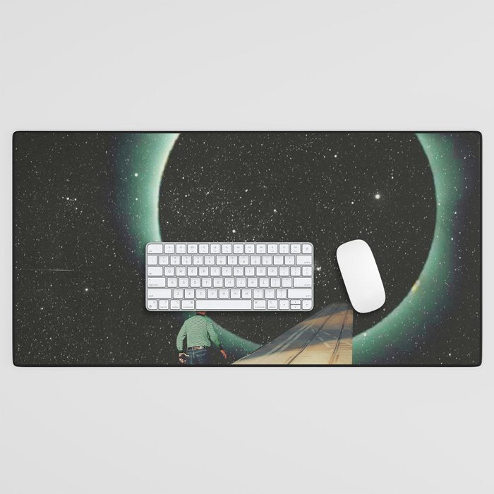Escaping into the Void Desk Mat Gallery Image 1