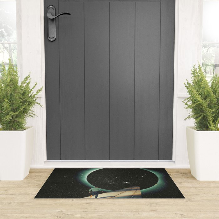 Escaping into the Void Welcome Mat Gallery Image 3