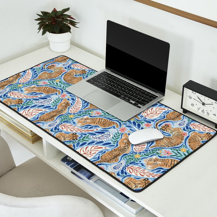 Blue Safari Adventure Desk Mat Gallery Image 2