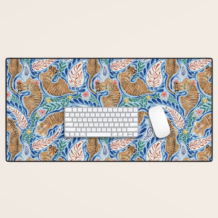 Blue Safari Adventure Desk Mat Gallery Image 1