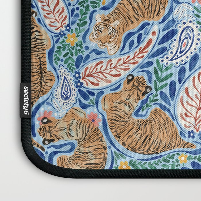 Blue Safari Adventure Laptop Sleeve Gallery Image 3