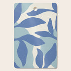 Botanic Abstract - Blue Cutting Board Gallery Image 1