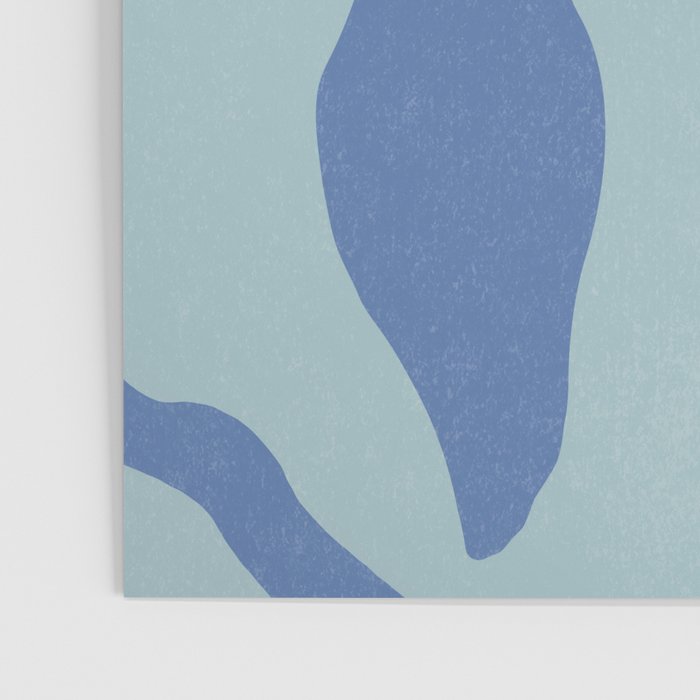Botanic Abstract - Blue Poster Gallery Image 3