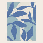 Botanic Abstract - Blue Poster Gallery Image 4