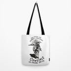 Through Storms & Shadows, Cowgirls Sine On. Retro Western Art Design. Tote Bag Gallery Image 2