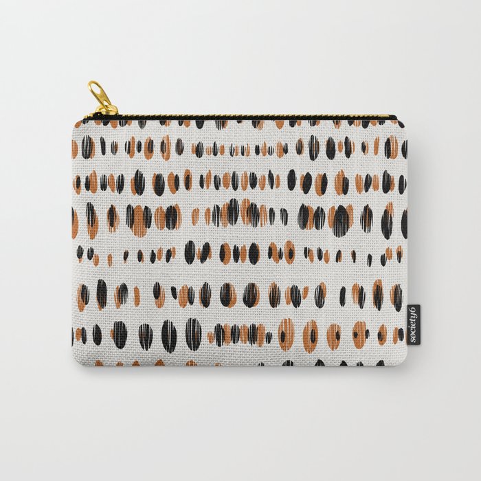 Black Forest dots light Carry All Pouch Gallery Image 1