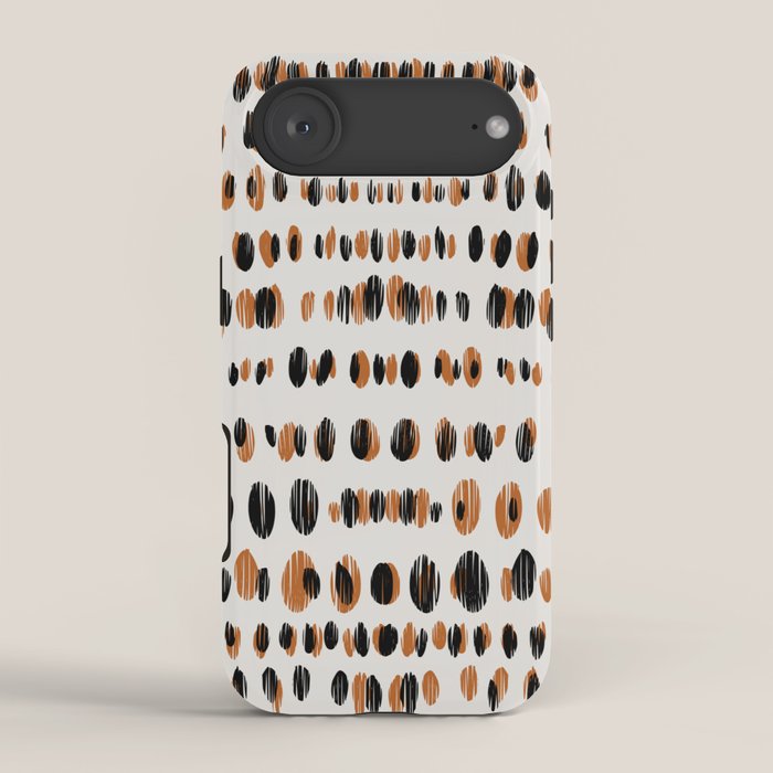 Black Forest dots light iPhone Case Gallery Image 2