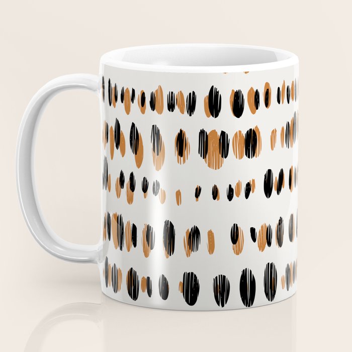 Black Forest dots light Coffee Mug Gallery Image 3