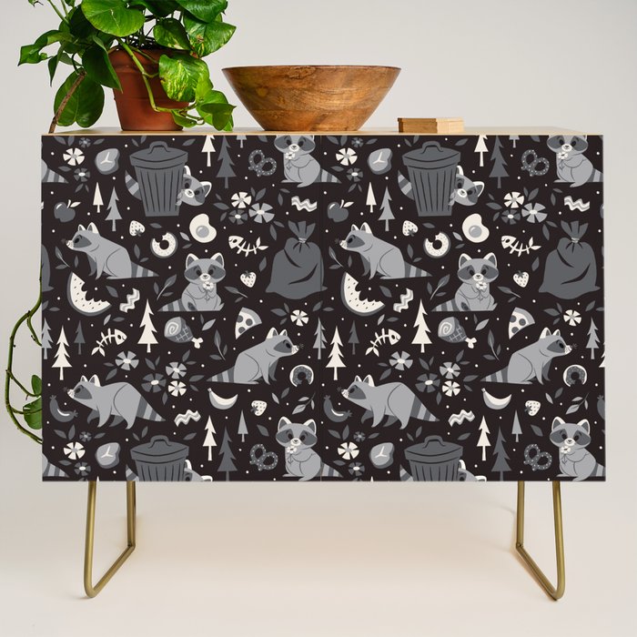Trashy Raccoons Credenza Gallery Image 1