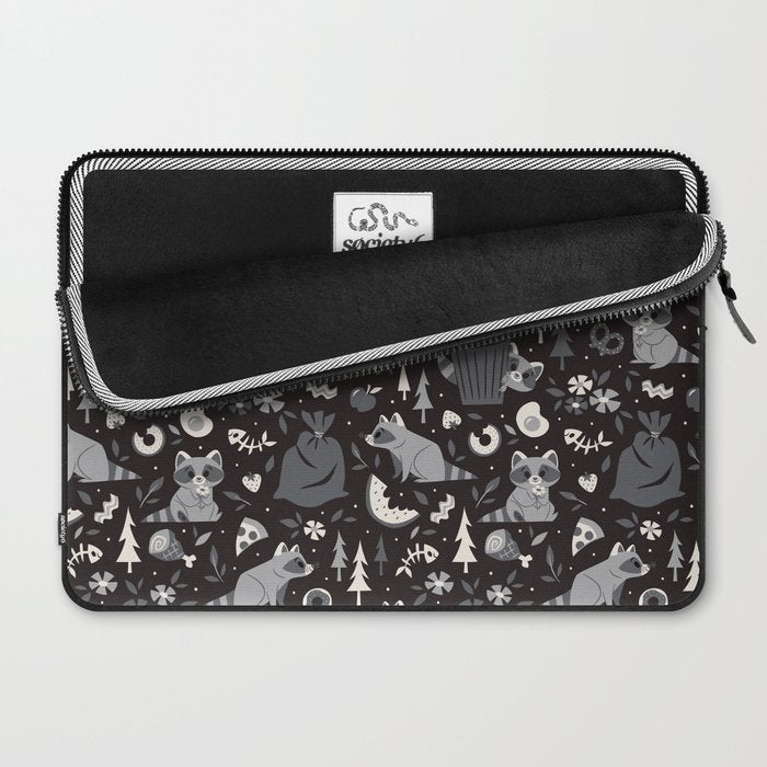 Trashy Raccoons Laptop Sleeve Gallery Image 2