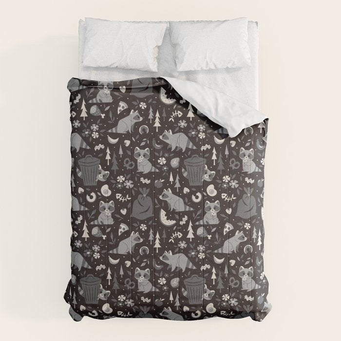 Trashy Raccoons Comforter Gallery Image 6