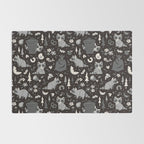 Trashy Raccoons Rug Gallery Image 2