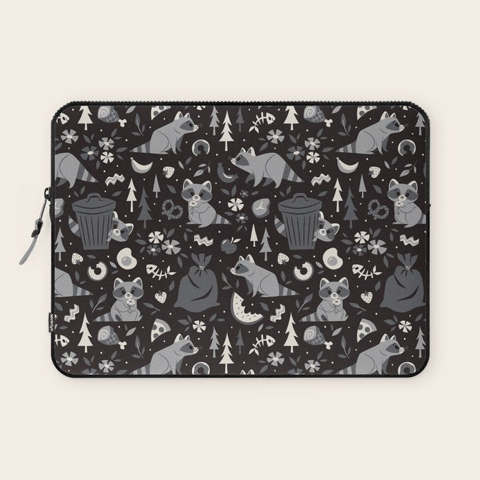 Trashy Raccoons Laptop Sleeve Gallery Image 1