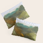 the path abstract landscape art Pillow Sham Gallery Image 3