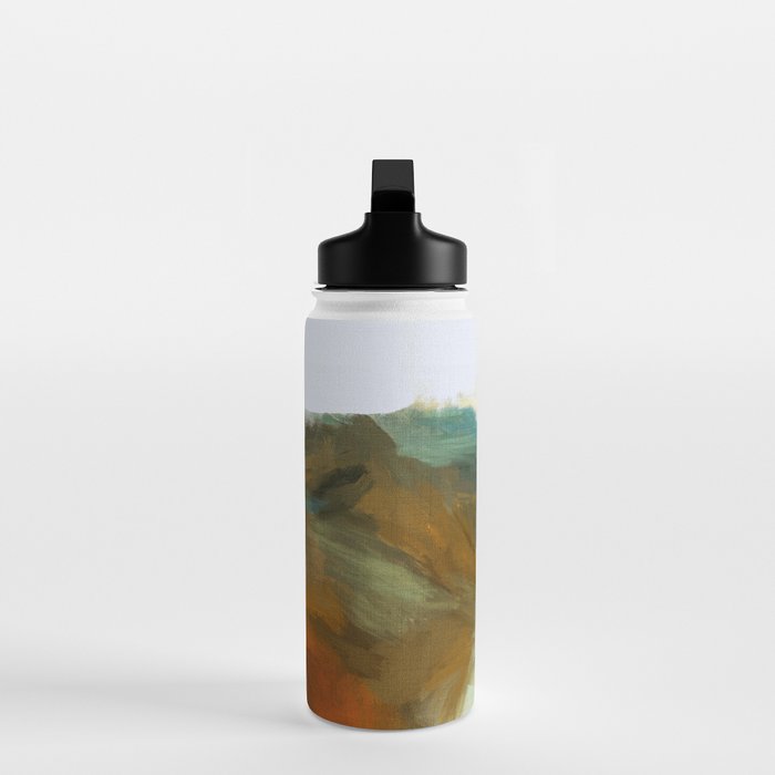 the path abstract landscape art Water Bottle Gallery Image 3