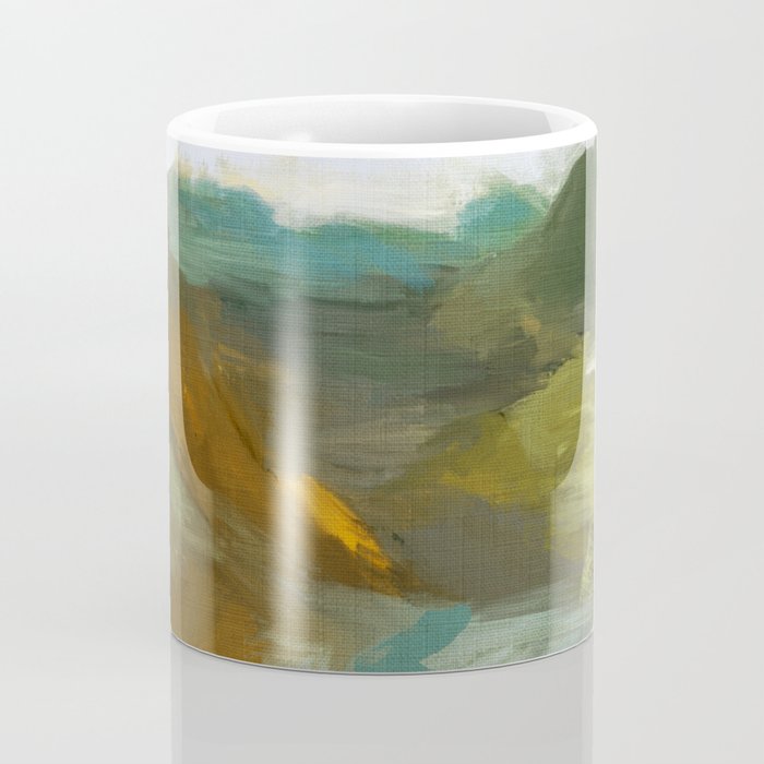 the path abstract landscape art Coffee Mug Gallery Image 4