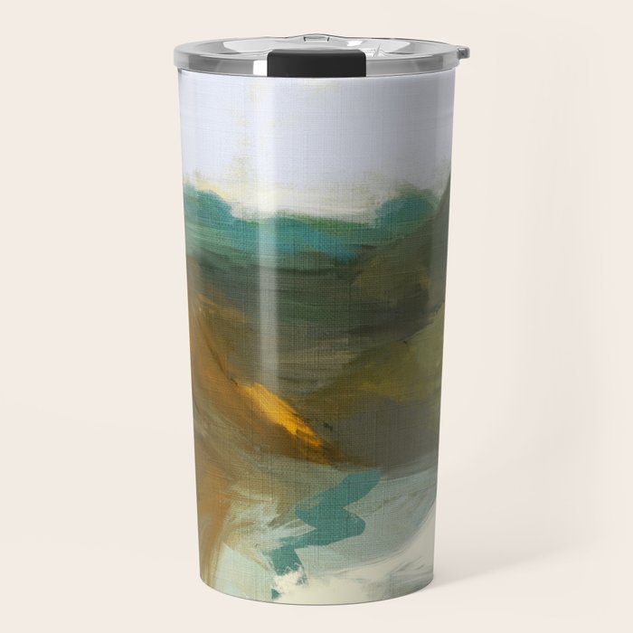the path abstract landscape art Travel Mug Gallery Image 1