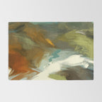 the path abstract landscape art Rug Gallery Image 2