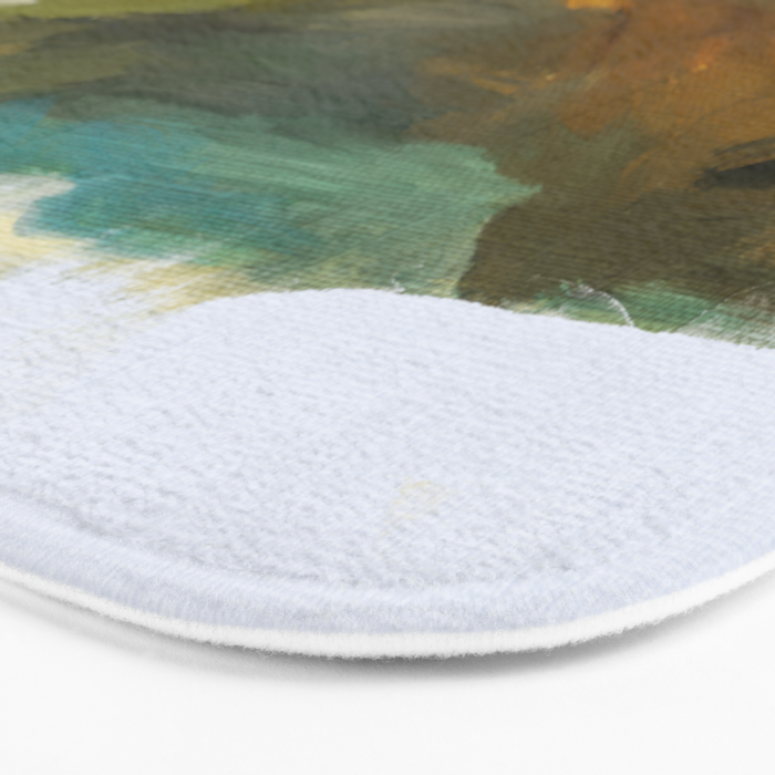 the path abstract landscape art Bath Mat Gallery Image 3