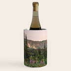Mount Rainier Wildflower Adventure - National Park Wanderlust Wine Chiller Gallery Image 1