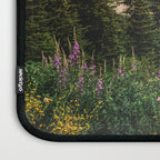 Mount Rainier Wildflower Adventure - National Park Wanderlust Laptop Sleeve Gallery Image 3