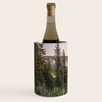 Mount Rainier Wildflower Adventure - National Park Wanderlust Wine Chiller Gallery Image 2
