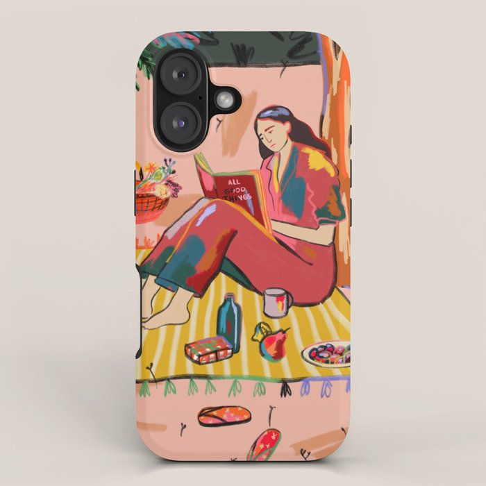 AUTUMN PICNIC IN A PARK iPhone Case Gallery Image 1