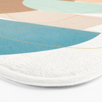 Soft Abstract Shapes 18 Bath Mat Gallery Image 3