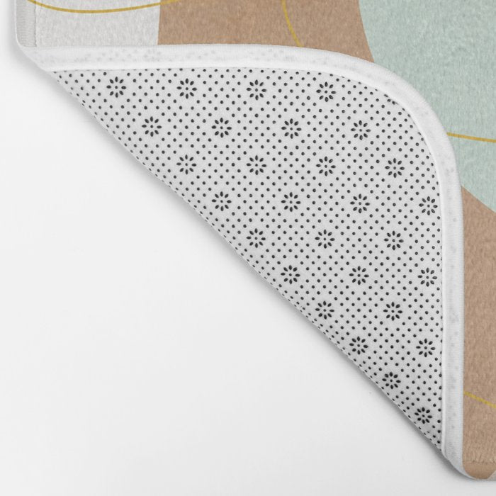 Soft Abstract Shapes 18 Bath Mat Gallery Image 2