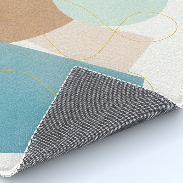 Soft Abstract Shapes 18 Rug Gallery Image 4