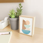 Soft Abstract Shapes 18 Mini Art Print Gallery Image 2