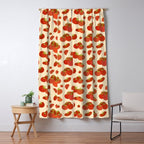 Hand Drawn Italian Roman Pomodori Tomato Classic Mediterranean Art Window Curtain Gallery Image 5