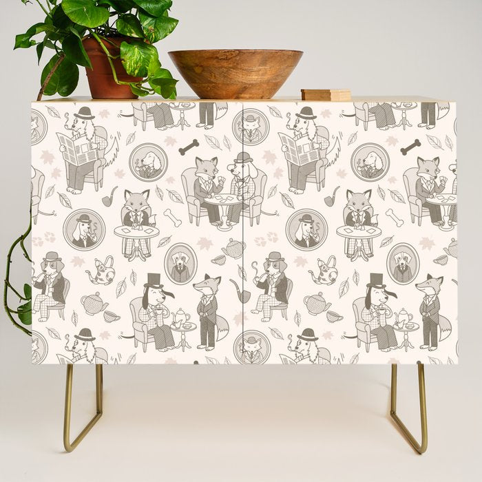 Autumn at the Hunt Club Credenza Gallery Image 1