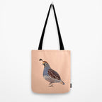 Quail Tote Bag Gallery Image 2