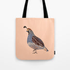 Quail Tote Bag Gallery Image 1
