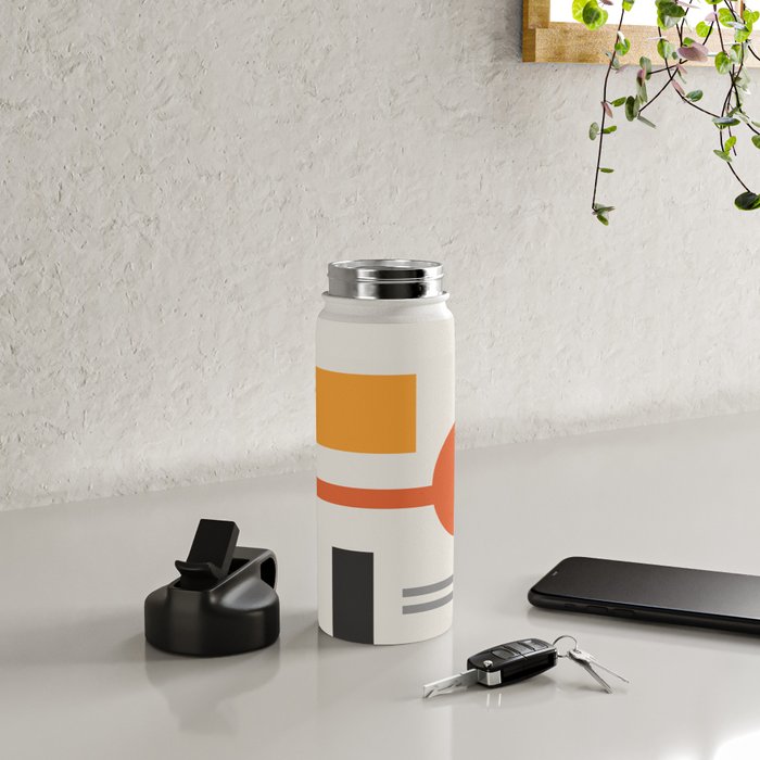 Mid Century 06 Water Bottle Gallery Image 4