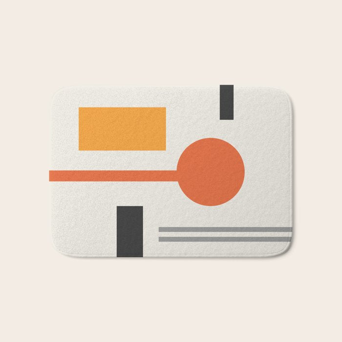 Mid Century 06 Bath Mat Gallery Image 1