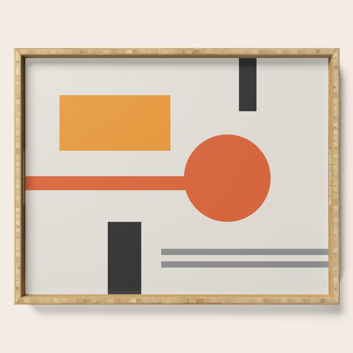 Mid Century 06 Serving Tray Gallery Image 1