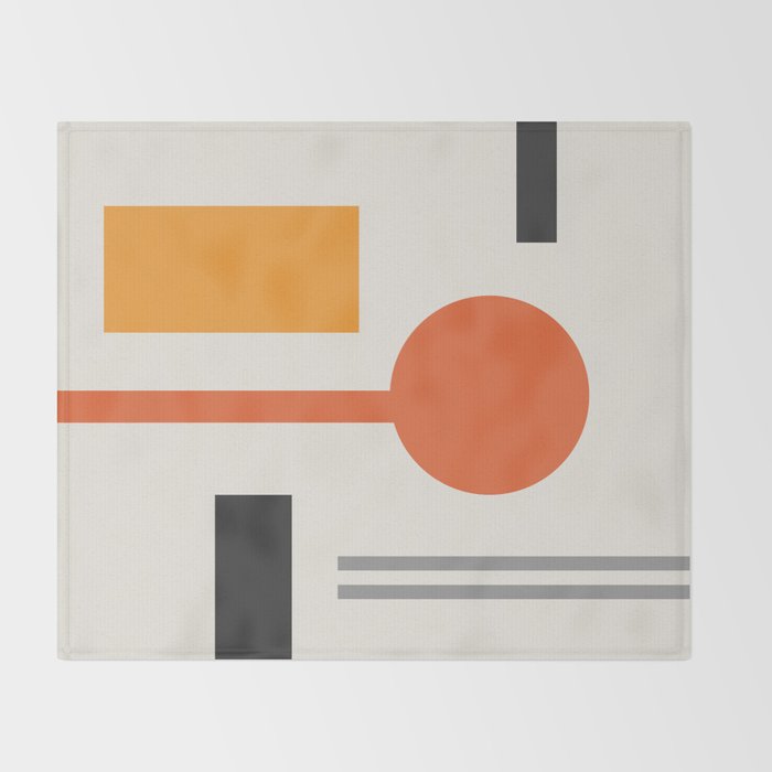 Mid Century 06 Throw Blanket Gallery Image 2