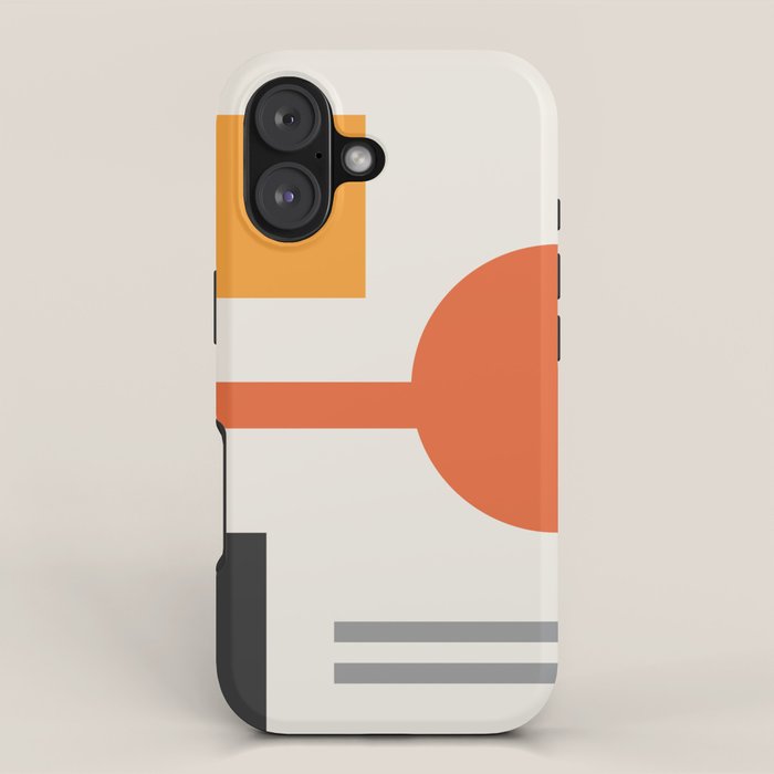 Mid Century 06 iPhone Case Gallery Image 1