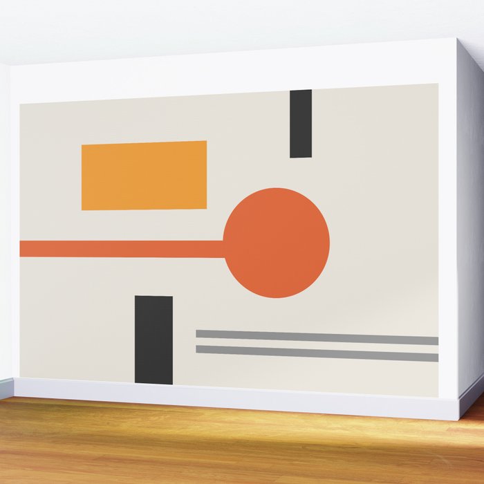 Mid Century 06 Wall Mural Gallery Image 2