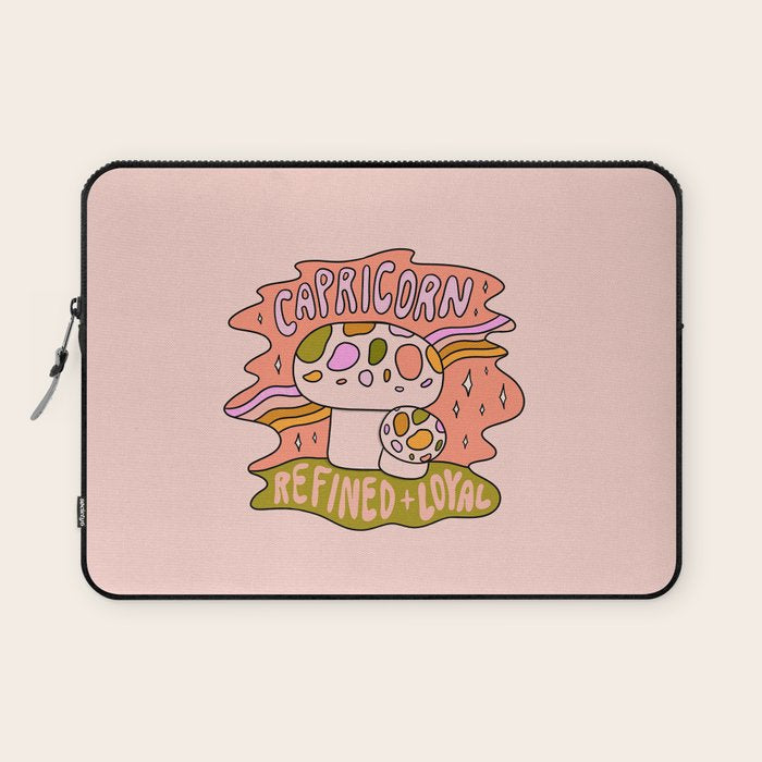 Capricorn Mushroom Laptop Sleeve Gallery Image 1