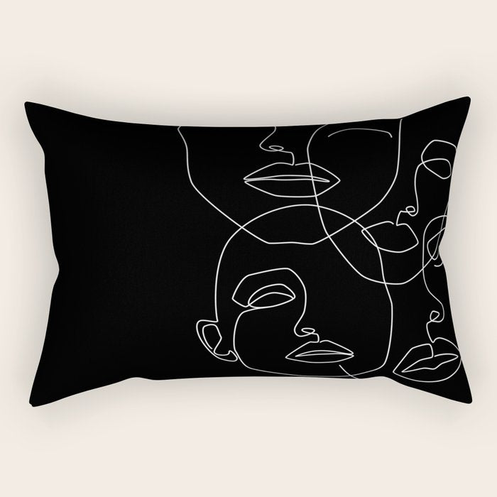 In The Dark Rectangular Pillow Gallery Image 2
