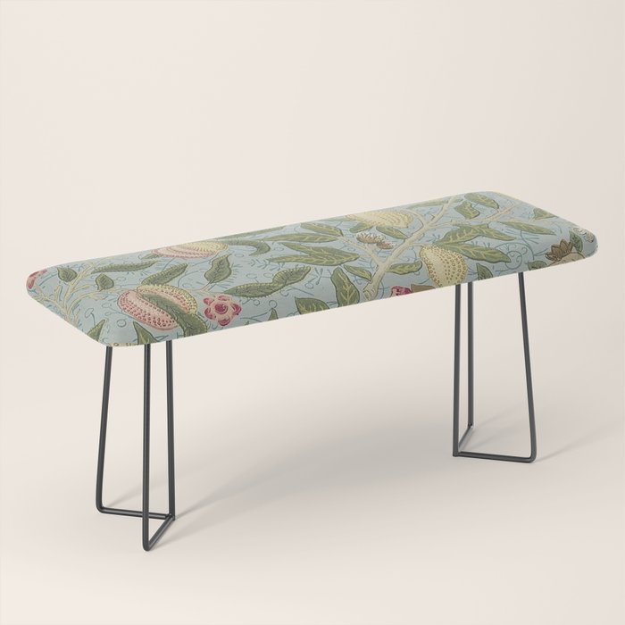 William Morris Vintage Fruit Slate Thyme Bench Gallery Image 1