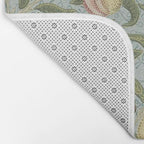 William Morris Vintage Fruit Slate Thyme Bath Mat Gallery Image 2