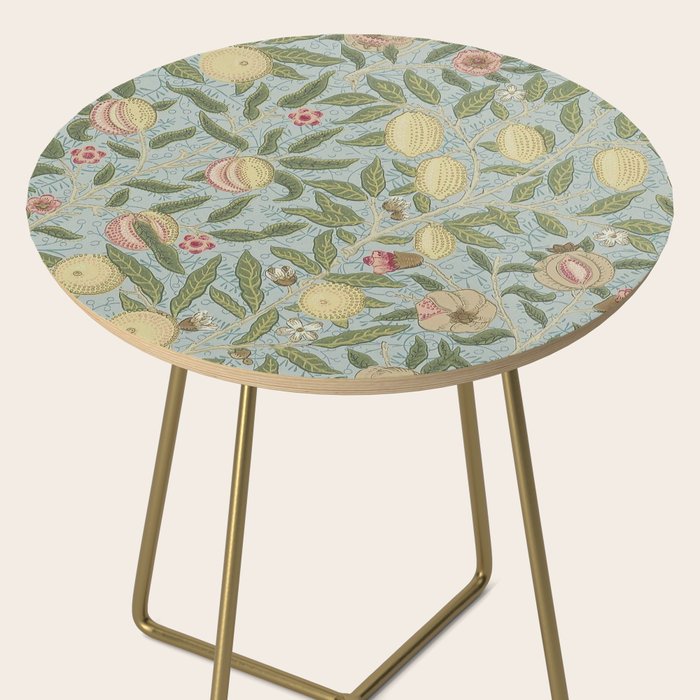 William Morris Vintage Fruit Slate Thyme Side Table Gallery Image 2